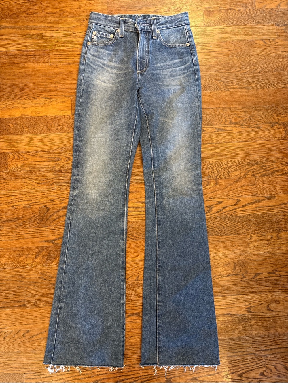 Alexxis boot AG High-Rise Blue Jeans